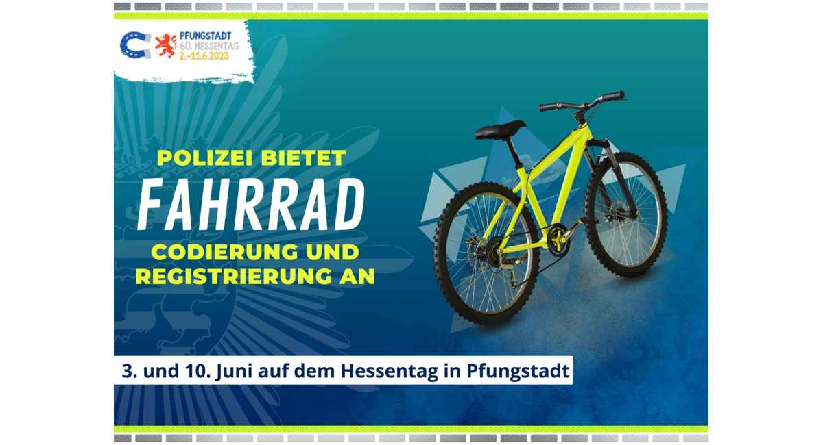 Pfungstadt Polizei lädt Interessierte im Rahmen des Hessentags zur